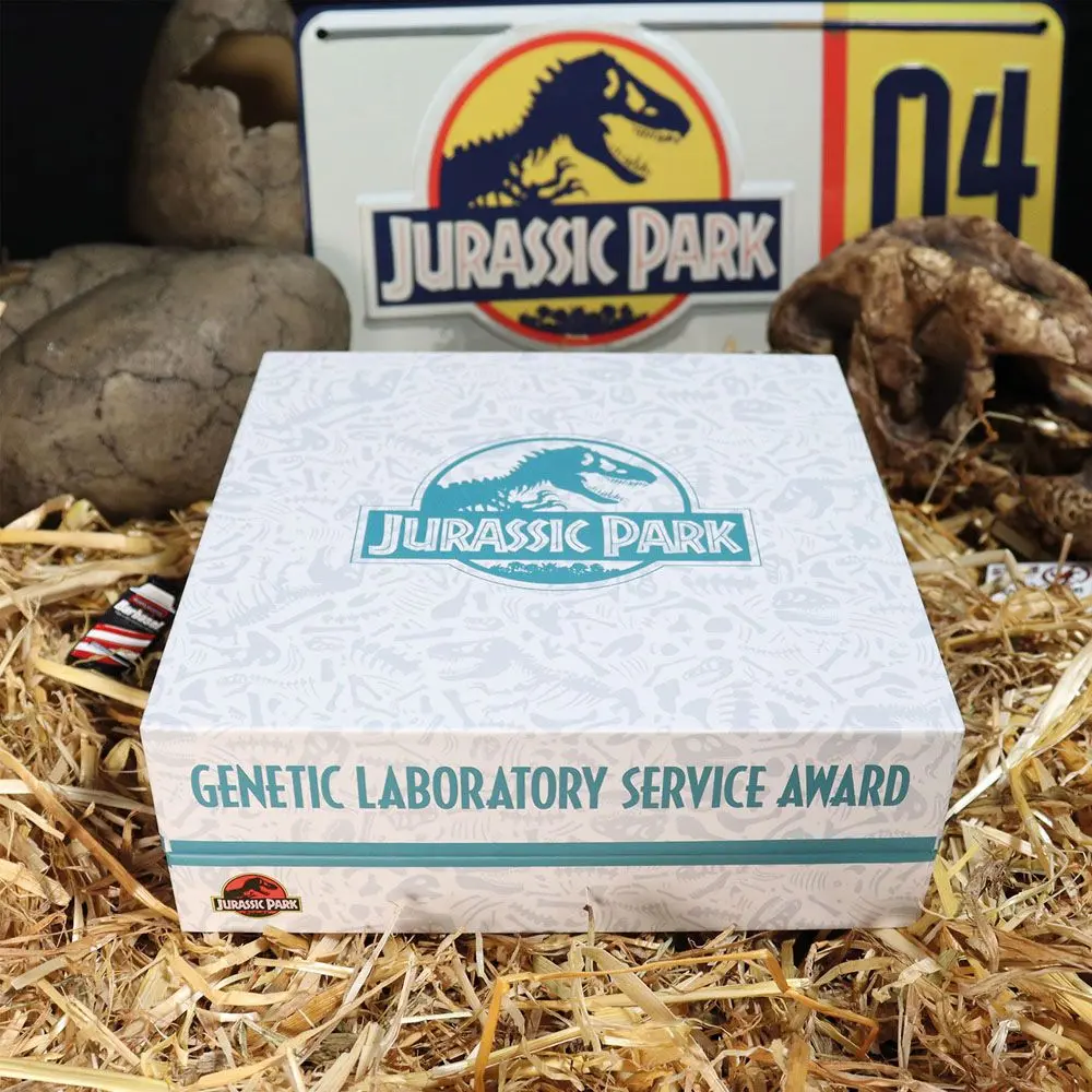 Prémiový box replik Jurassic Park Genetics Division fotografii produktu