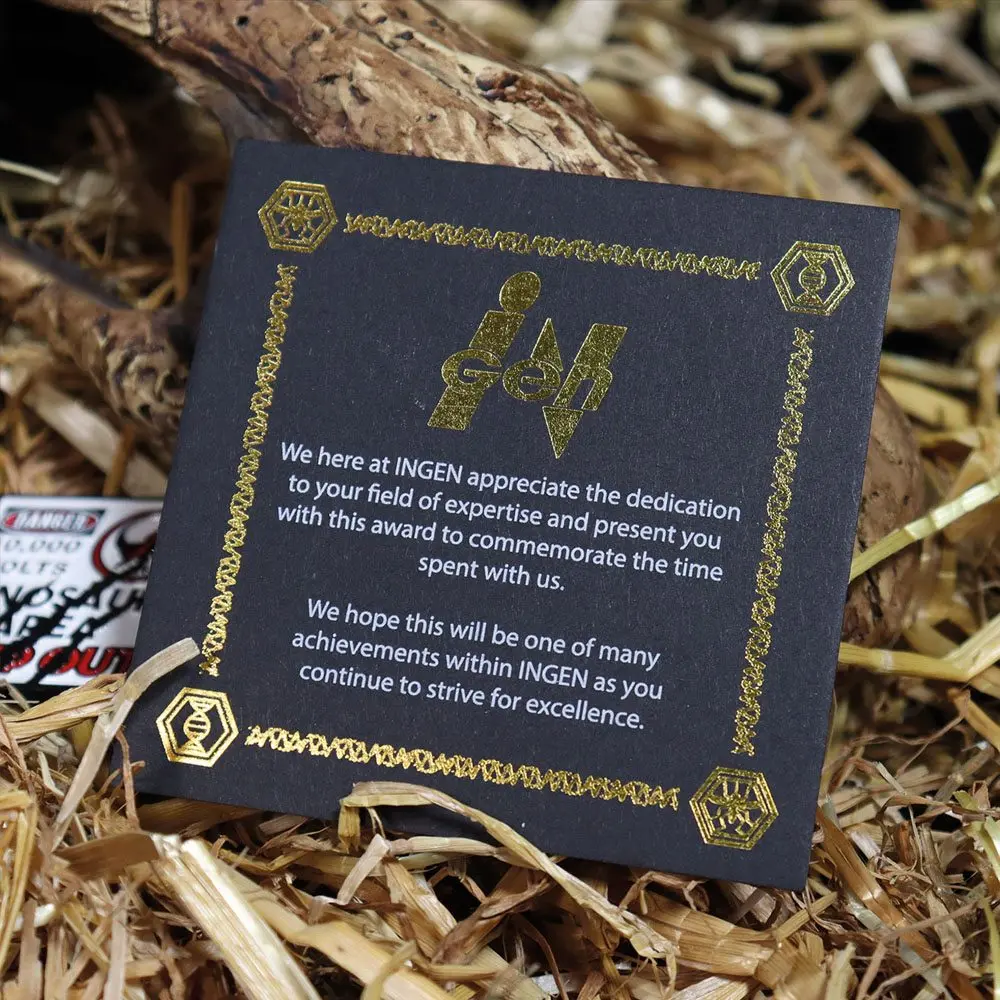 Prémiový box replik Jurassic Park Genetics Division fotografii produktu