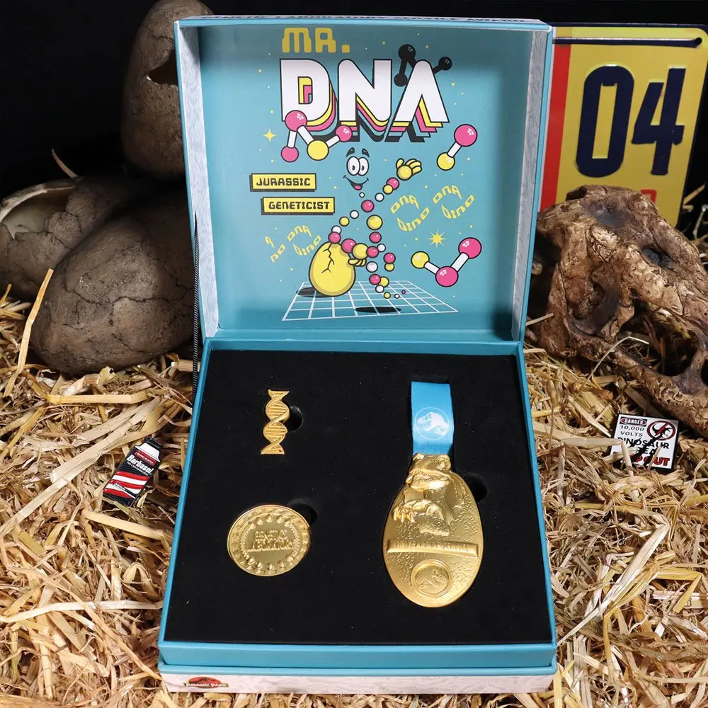 Prémiový box replik Jurassic Park Genetics Division fotografii produktu
