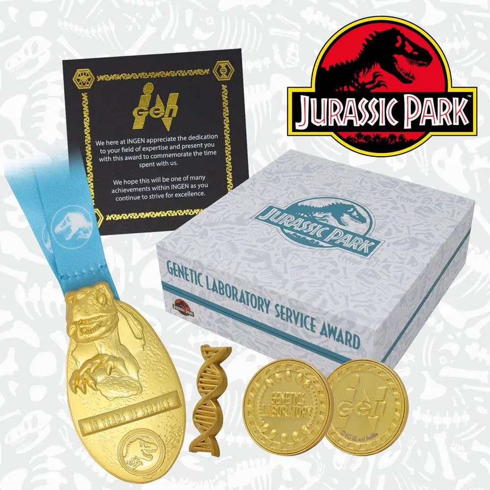 Prémiový box replik Jurassic Park Genetics Division fotografii produktu