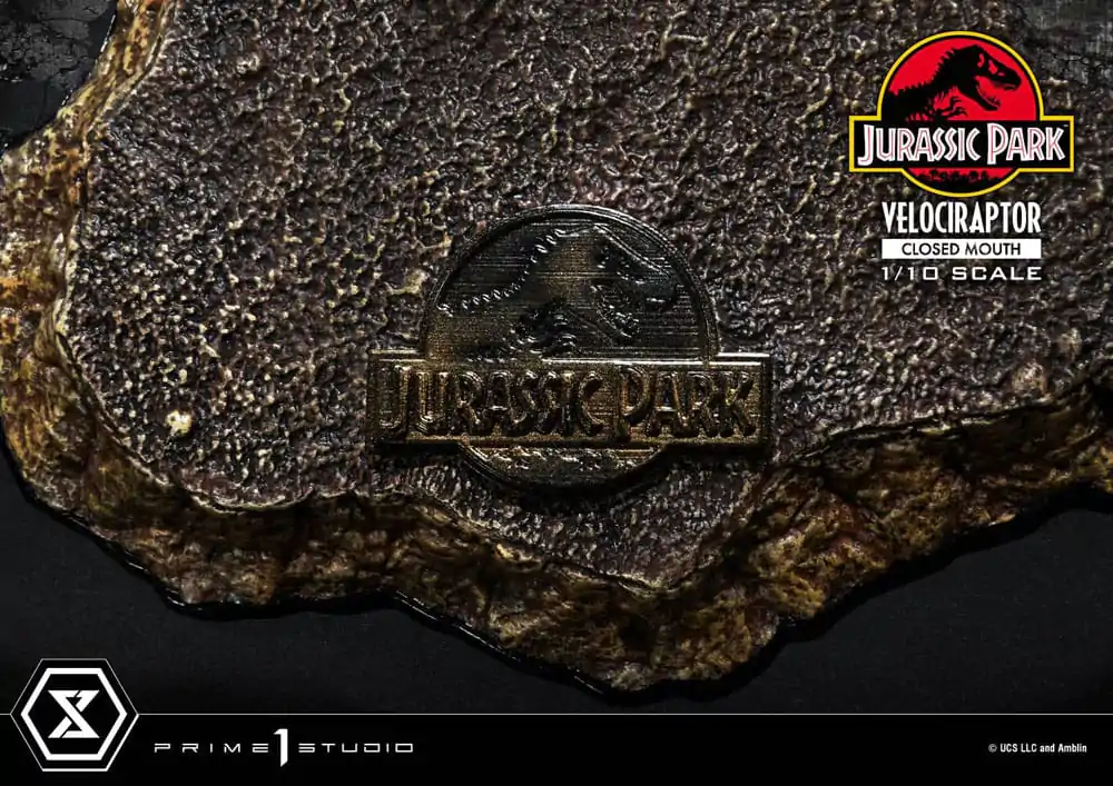 Jurassic Park Prime Collectibles Socha 1/10 Velociraptor Zavřená Tlama 19 cm fotografii produktu