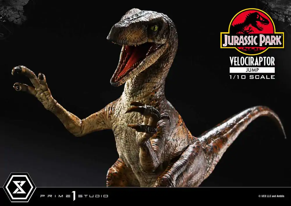 Jurassic Park Prime Collectibles Socha 1/10 Velociraptor Skok 21 cm fotografii produktu