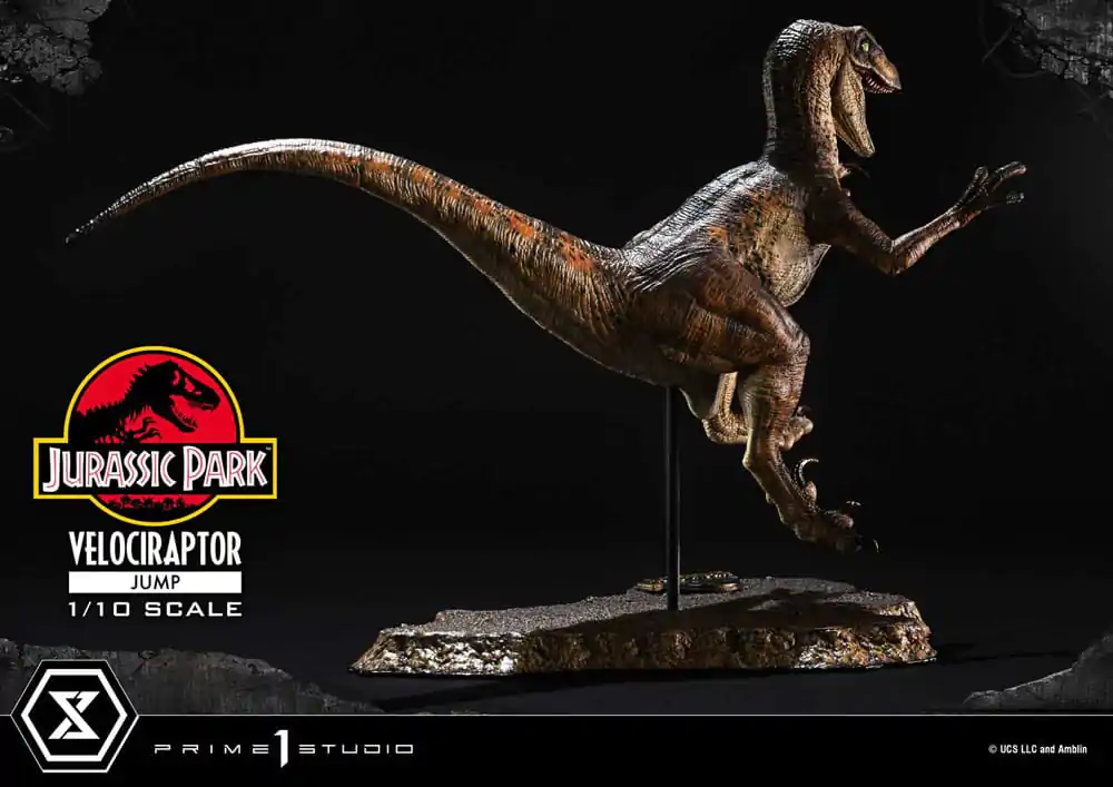 Jurassic Park Prime Collectibles Socha 1/10 Velociraptor Skok 21 cm fotografii produktu