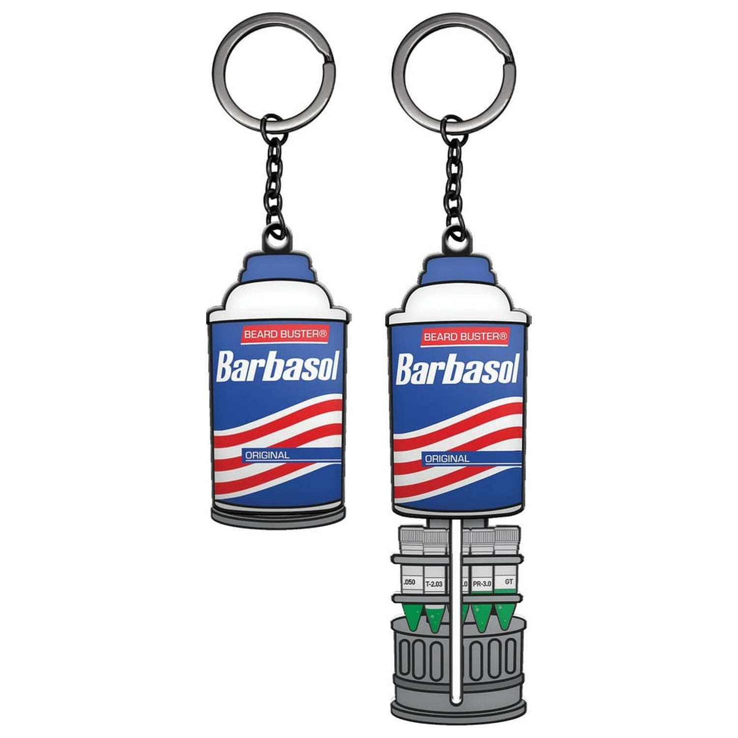 Klíčenka Jurassic Park Sliding Barbasol Can fotografii produktu