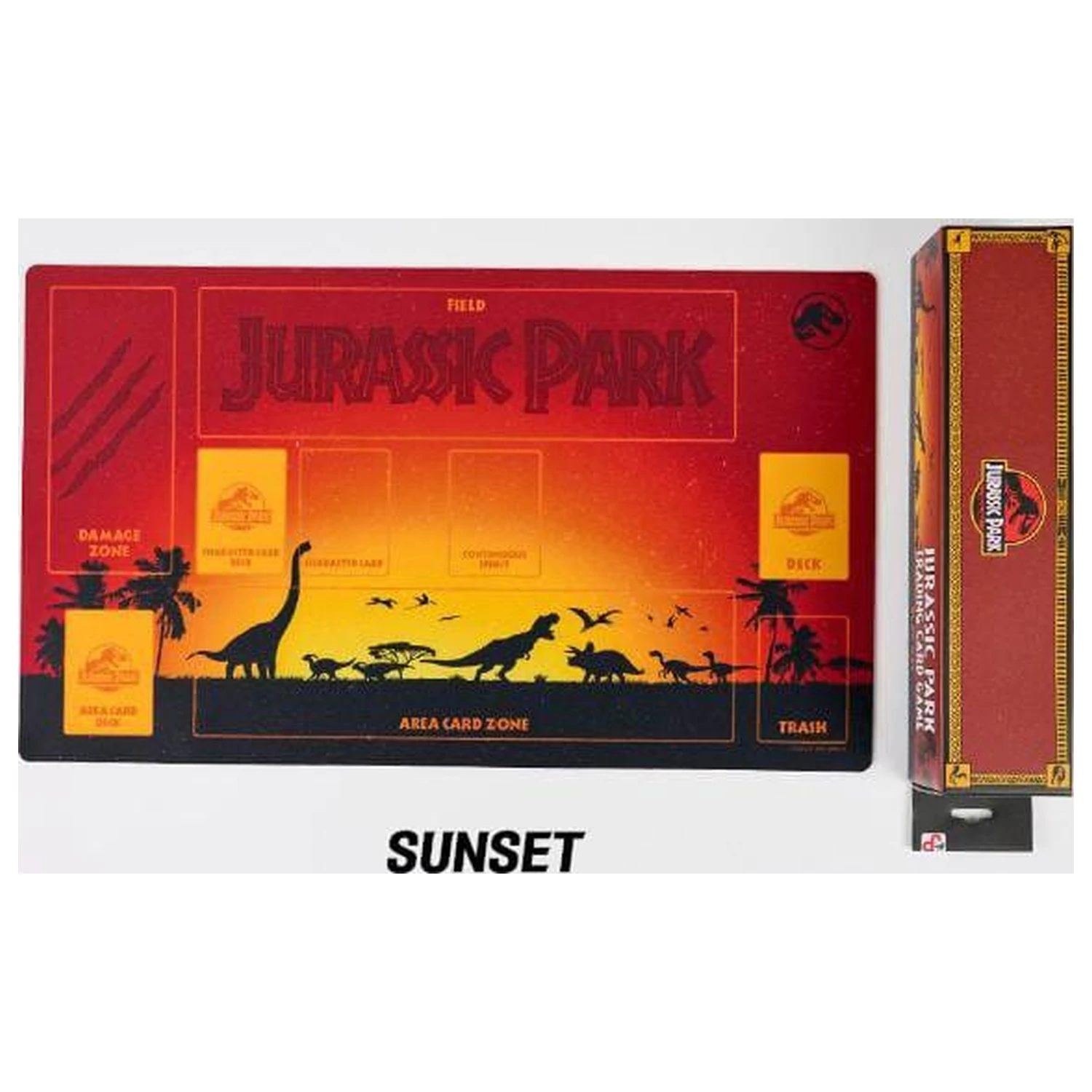 Herní podložka Jurassic Park TCG Sunset 60 cm fotografii produktu