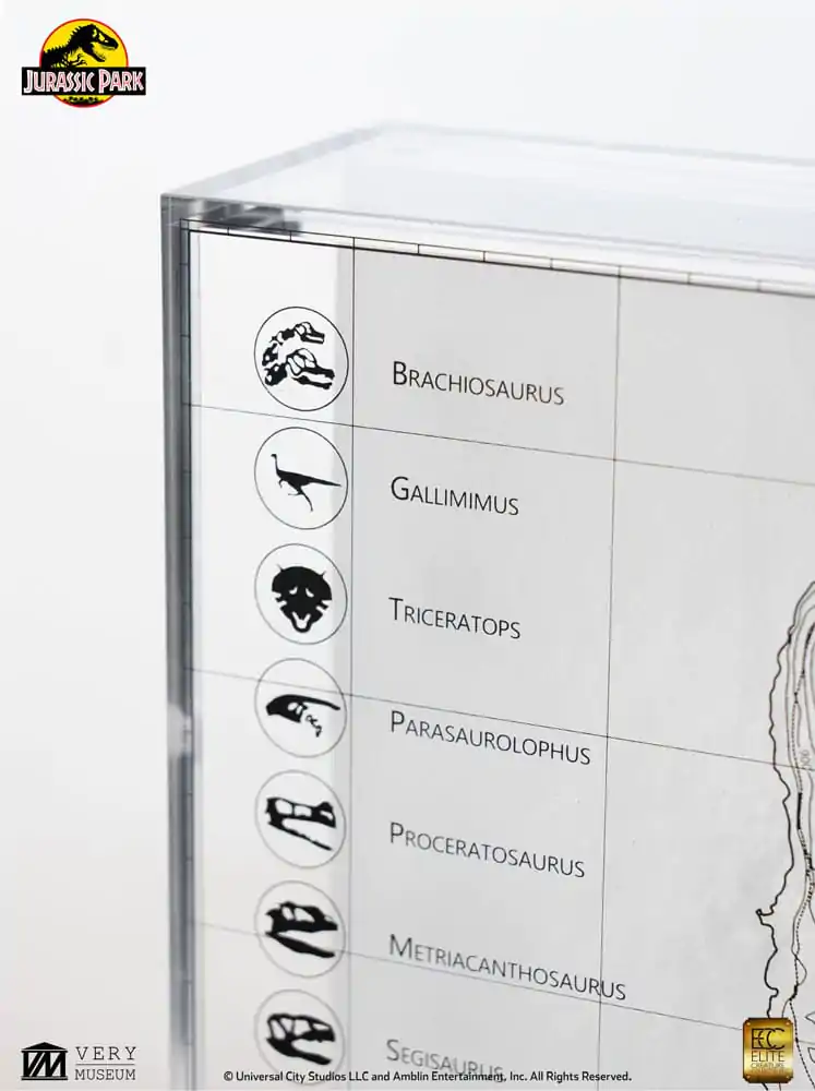 Jurassic Park Topografická mapa Isla Nublar fotografii produktu