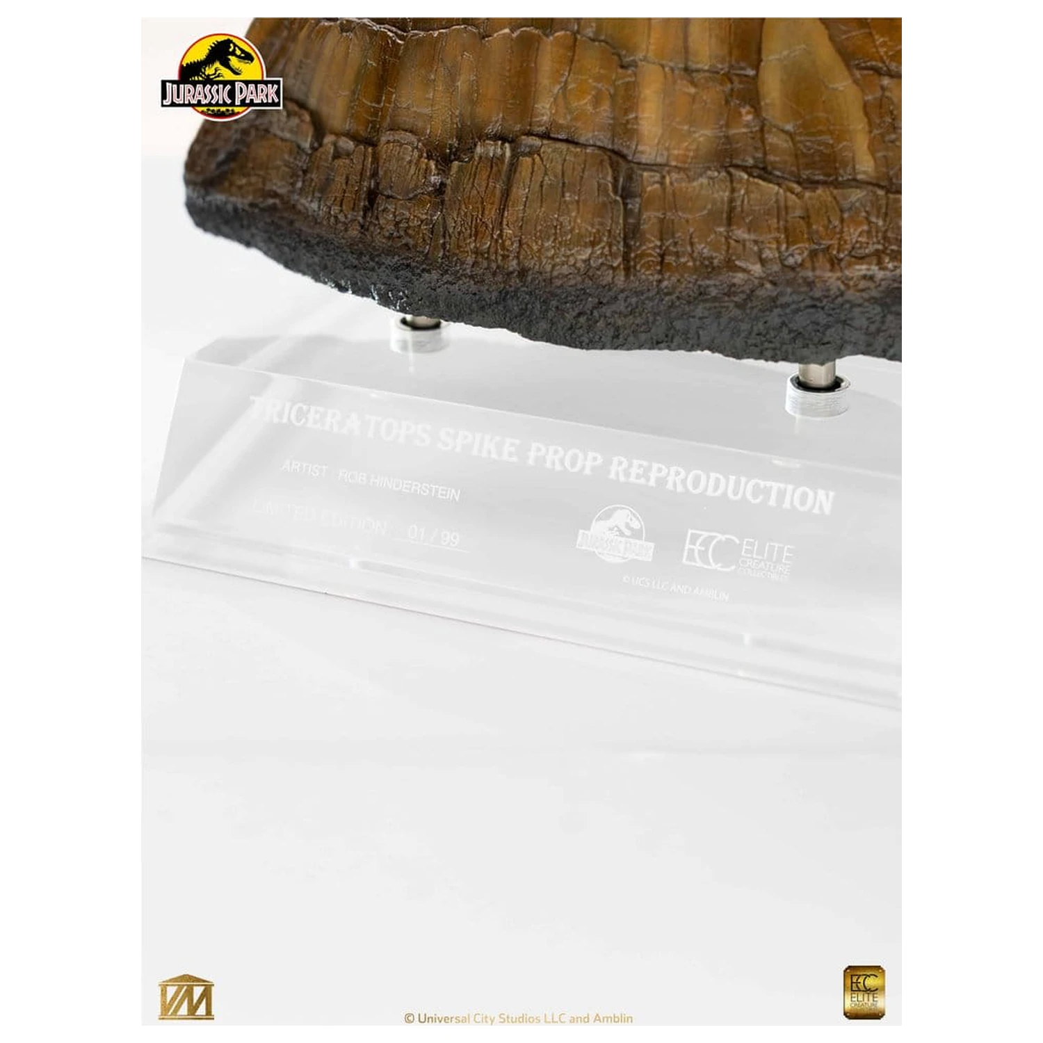 Jurassic Park Socha Triceratops Spike Prop (Reprodukce) 19 cm fotografii produktu