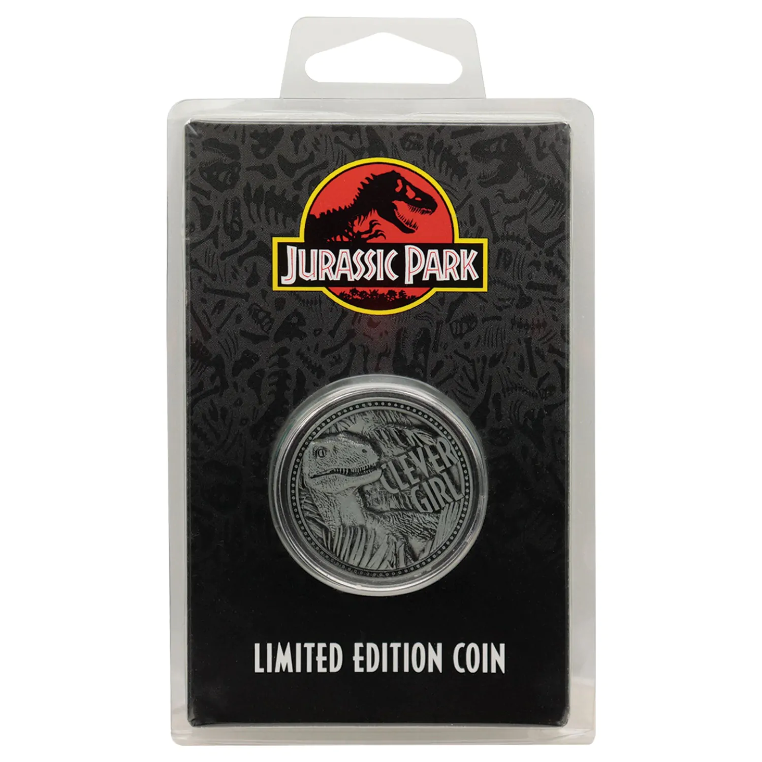 Jurassic Park Sběratelská mince Velociraptor Limited Edition fotografii produktu