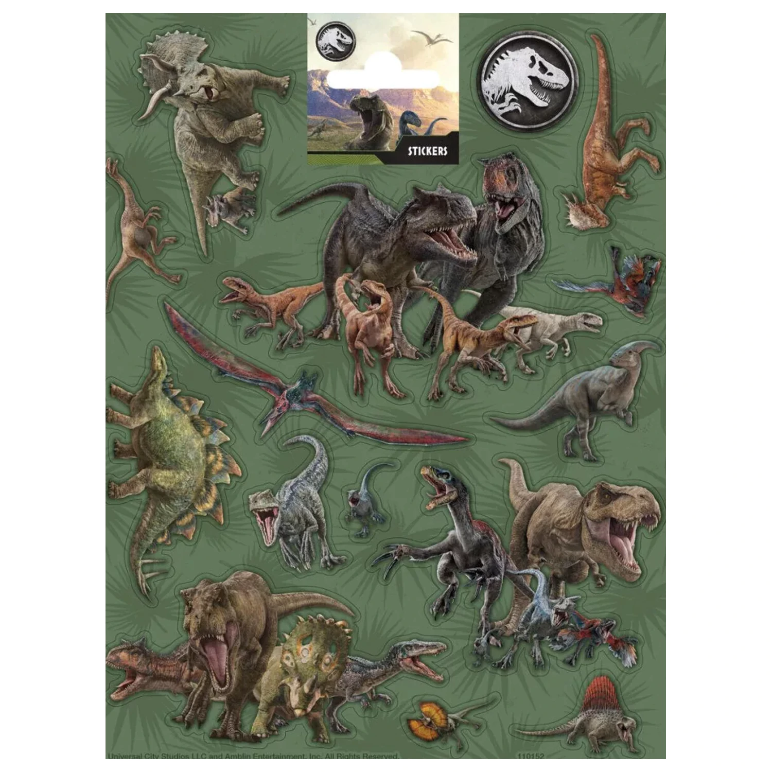 Jurassic World Attack samolepka fotografii produktu