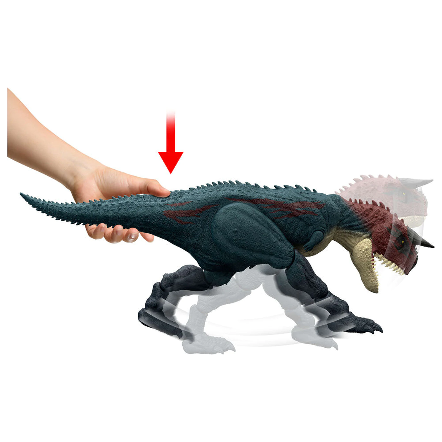 Jurassic World Carnotaurus figurka dinosaura fotografii produktu
