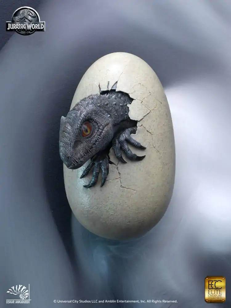 Jurassic World Sada 3 Soch 1/2 Hatching Indominus Rex 13 cm fotografii produktu