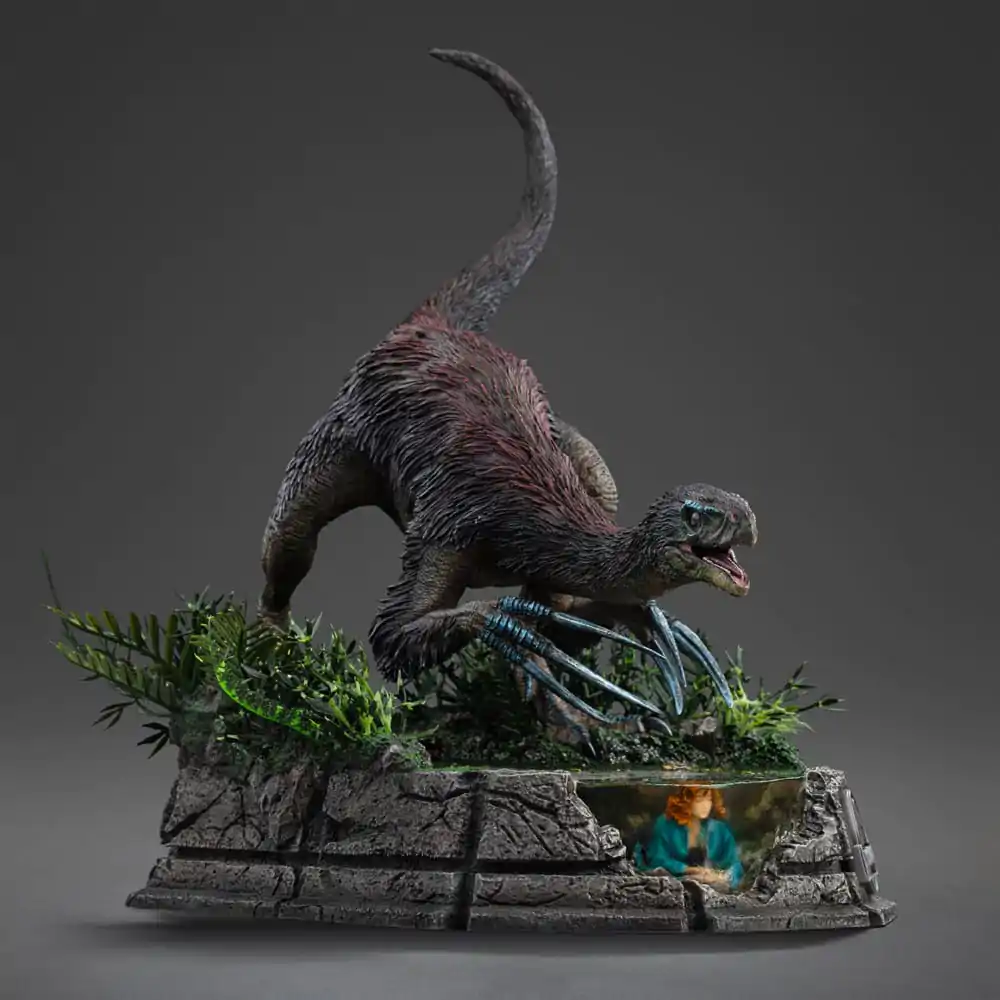 Jurassic World: Dominion Demi Art Scale Statue 1/20 Socha Therizinosaurus 29 cm fotografii produktu