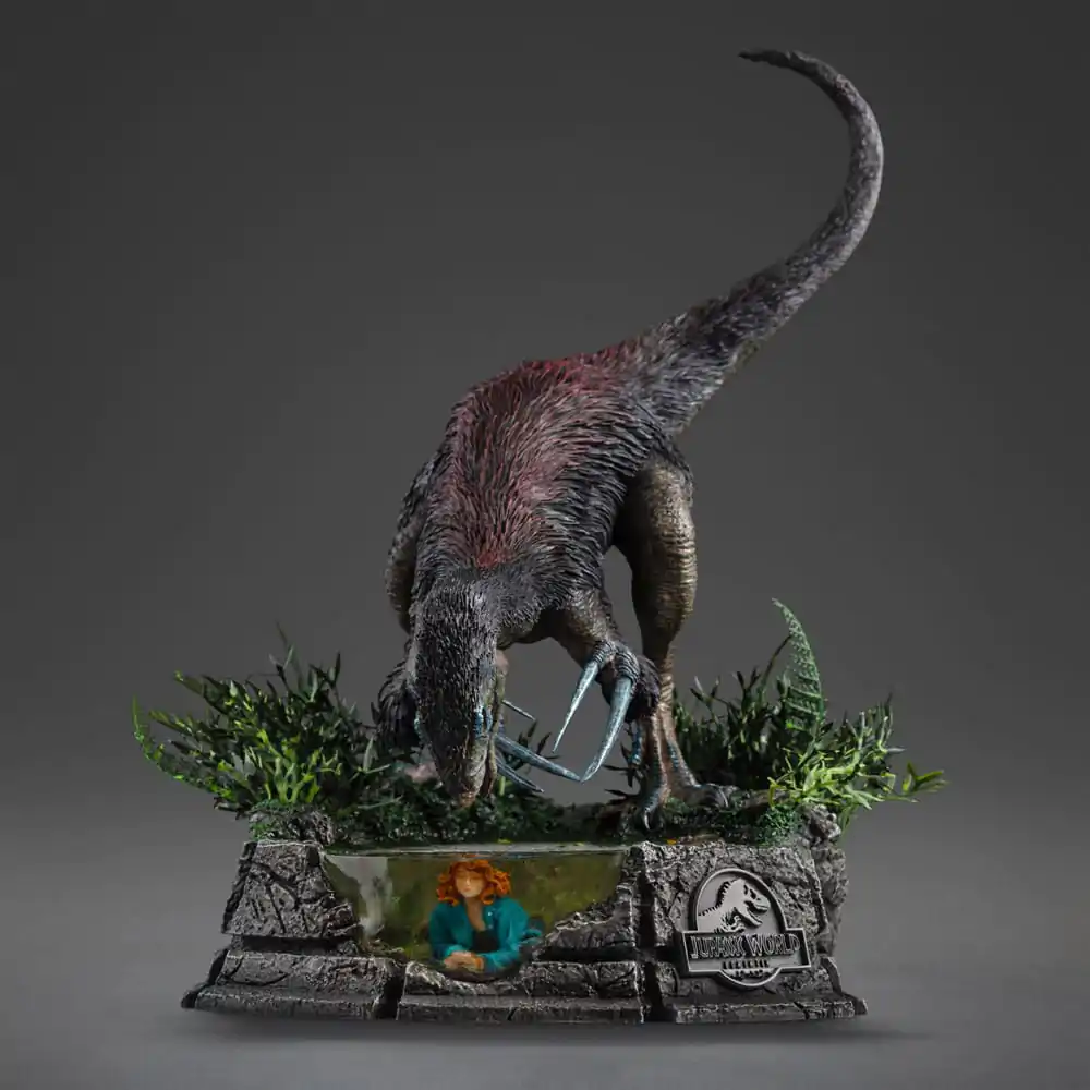 Jurassic World: Dominion Demi Art Scale Statue 1/20 Socha Therizinosaurus 29 cm fotografii produktu