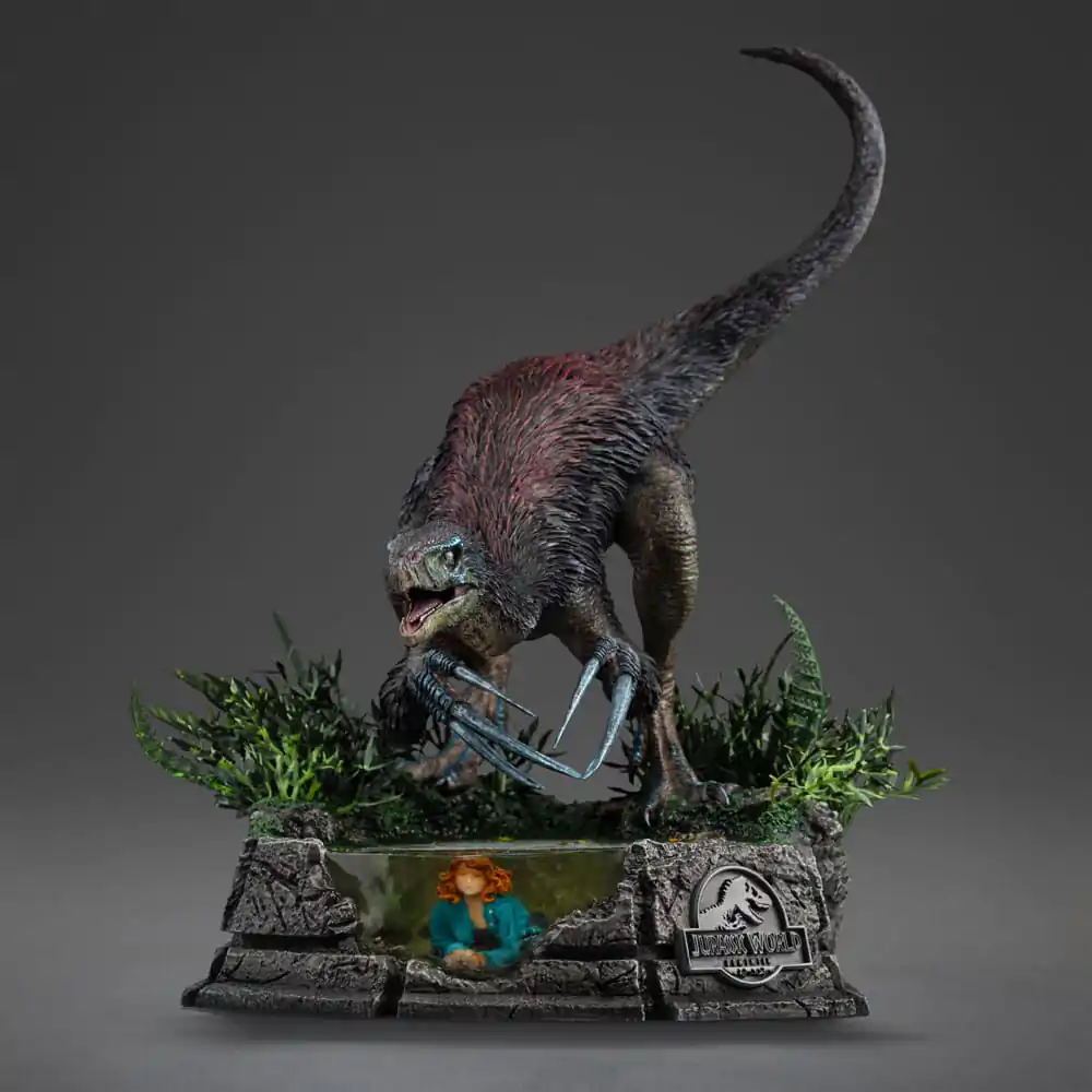 Jurassic World: Dominion Demi Art Scale Statue 1/20 Socha Therizinosaurus 29 cm fotografii produktu