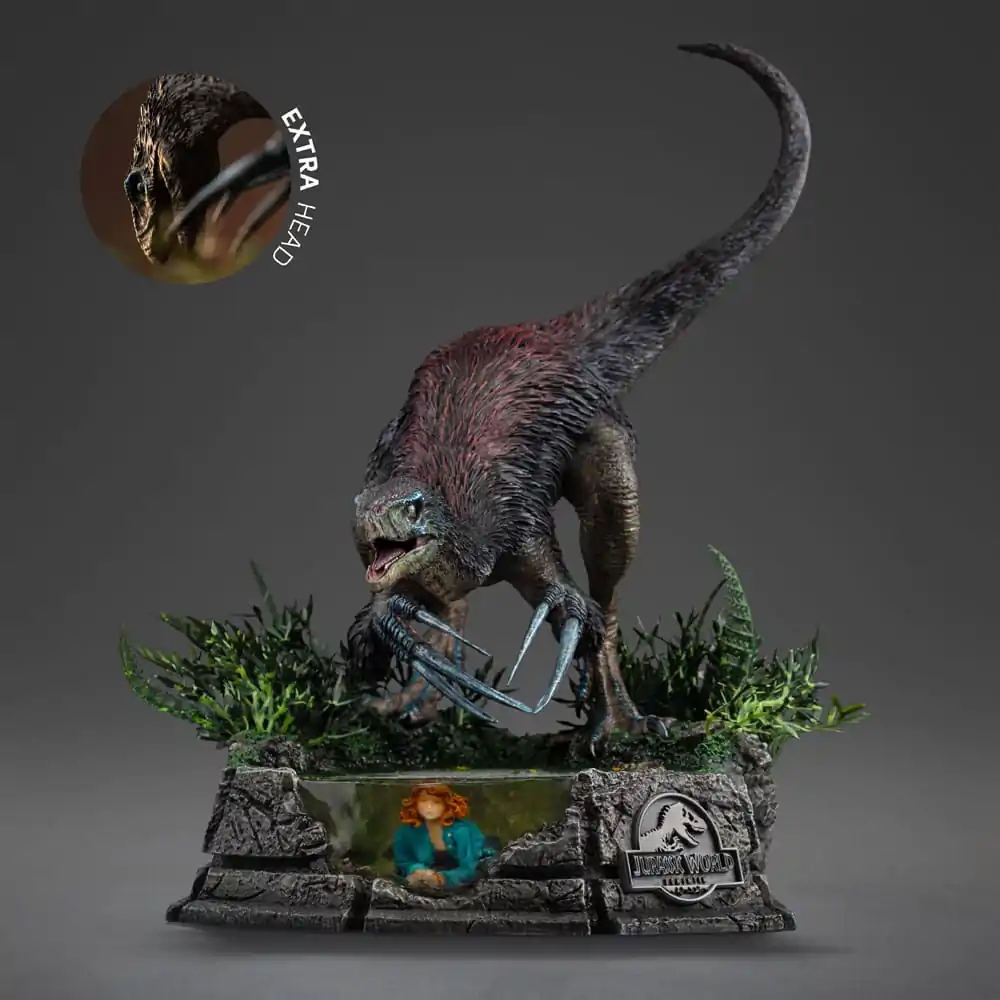 Jurassic World: Dominion Demi Art Scale Statue 1/20 Socha Therizinosaurus 29 cm fotografii produktu