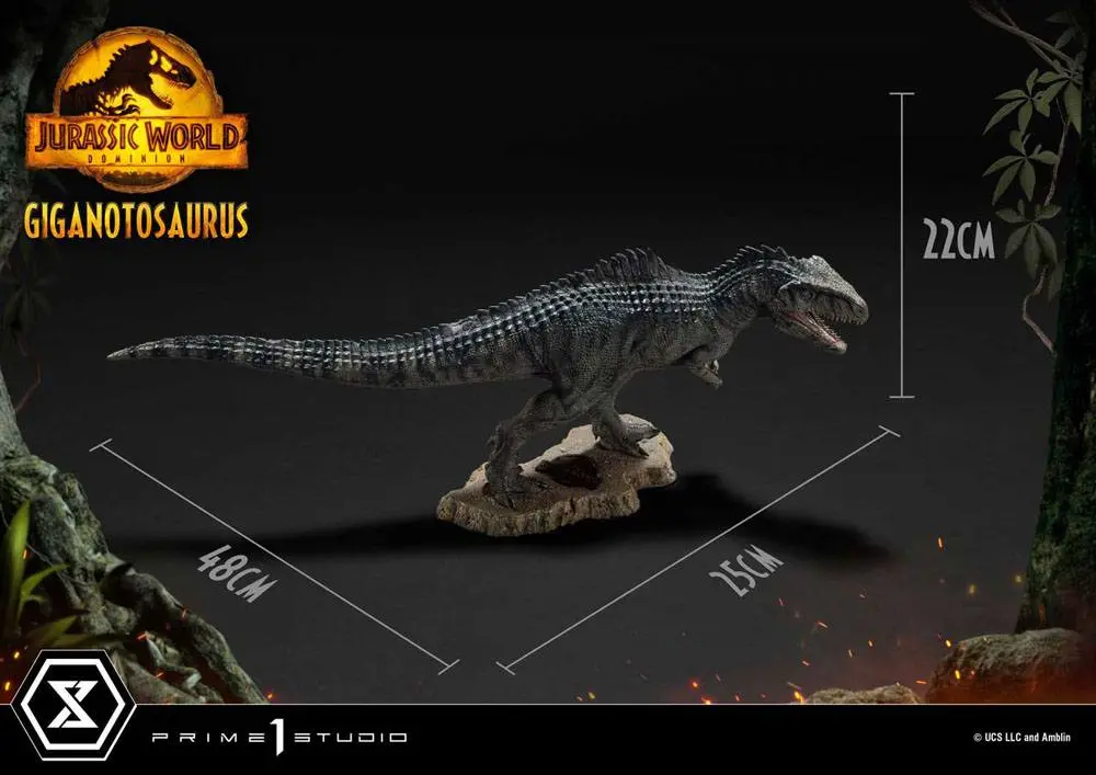 Jurassic World Dominion Prime Collectibles Socha 1/38 Giganotosaurus Toy verze 22 cm fotografii produktu