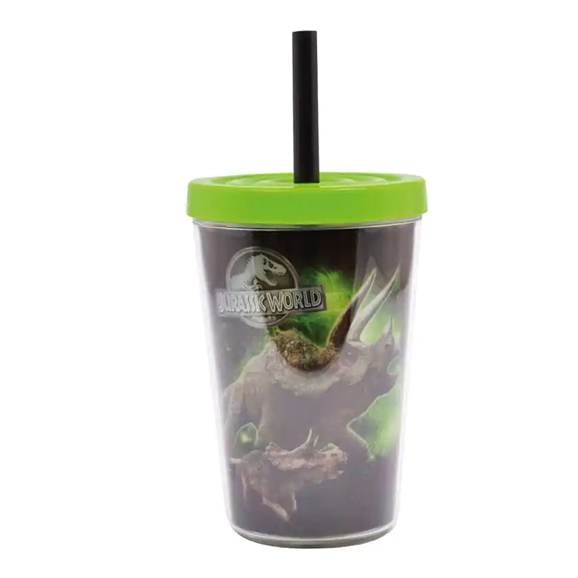 Jurassic World Pítko s brčkem 300 ml fotografii produktu