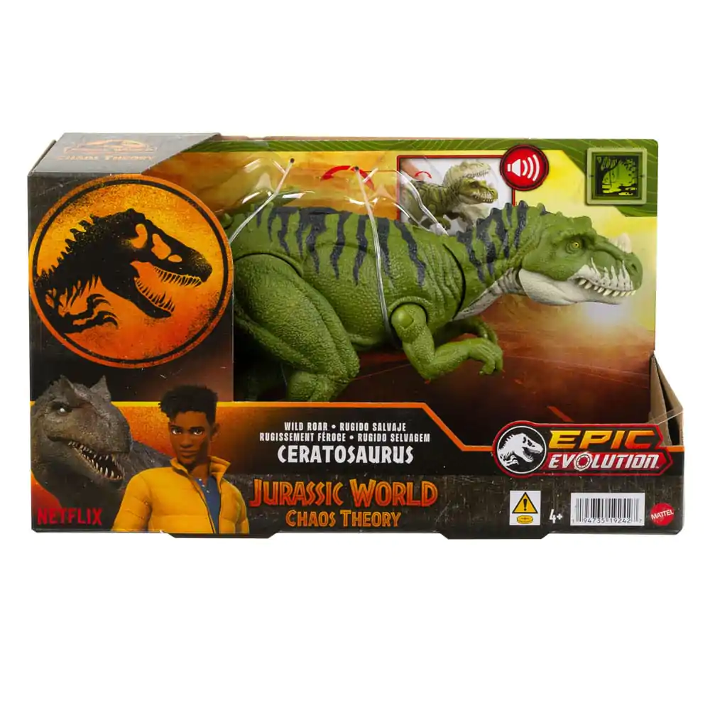 Jurassic World Epic Evolution Akční figurka Divoký řev Ceratosaurus fotografii produktu