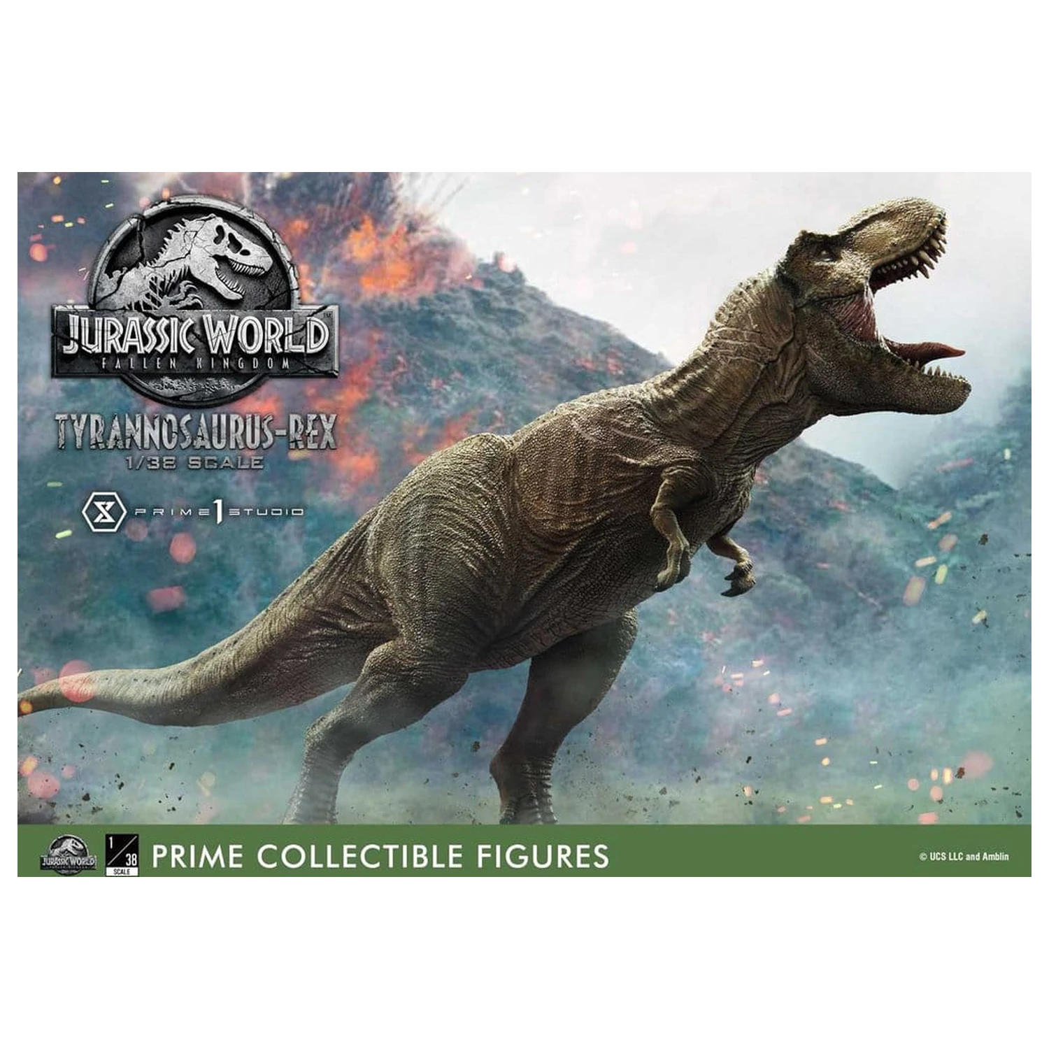 Jurassic World: Fallen Kingdom (Film) Prime Collectible Figures Socha 1/38 Tyrannosaurus Rex 23 cm fotografii produktu