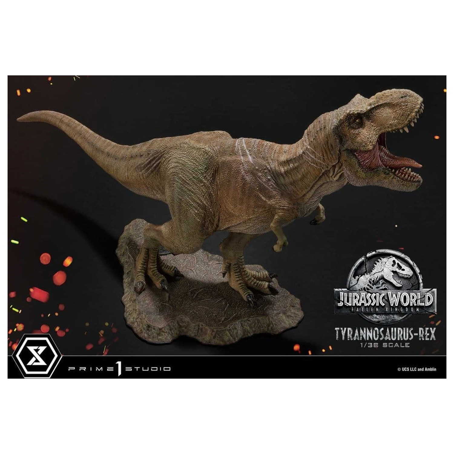 Jurassic World: Fallen Kingdom (Film) Prime Collectible Figures Socha 1/38 Tyrannosaurus Rex 23 cm fotografii produktu