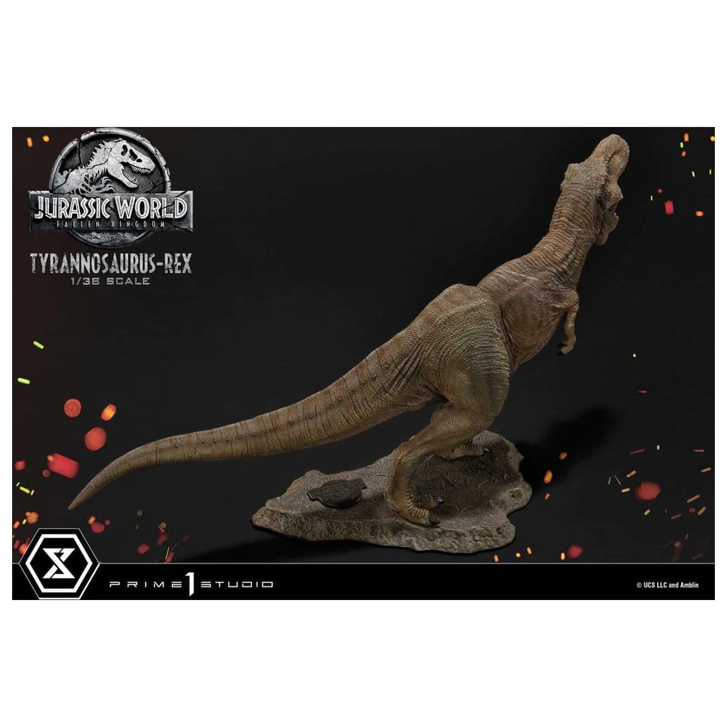 Jurassic World: Fallen Kingdom (Film) Prime Collectible Figures Socha 1/38 Tyrannosaurus Rex 23 cm fotografii produktu