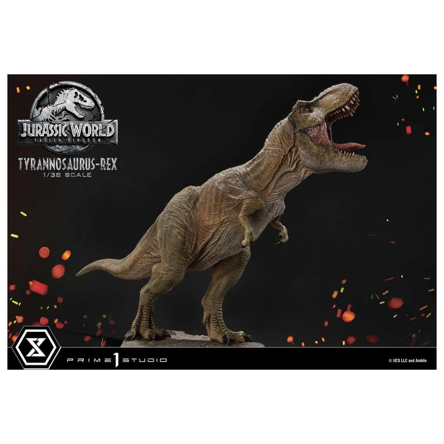 Jurassic World: Fallen Kingdom (Film) Prime Collectible Figures Socha 1/38 Tyrannosaurus Rex 23 cm fotografii produktu