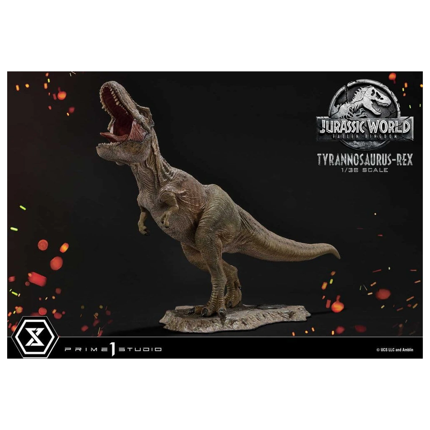 Jurassic World: Fallen Kingdom (Film) Prime Collectible Figures Socha 1/38 Tyrannosaurus Rex 23 cm fotografii produktu