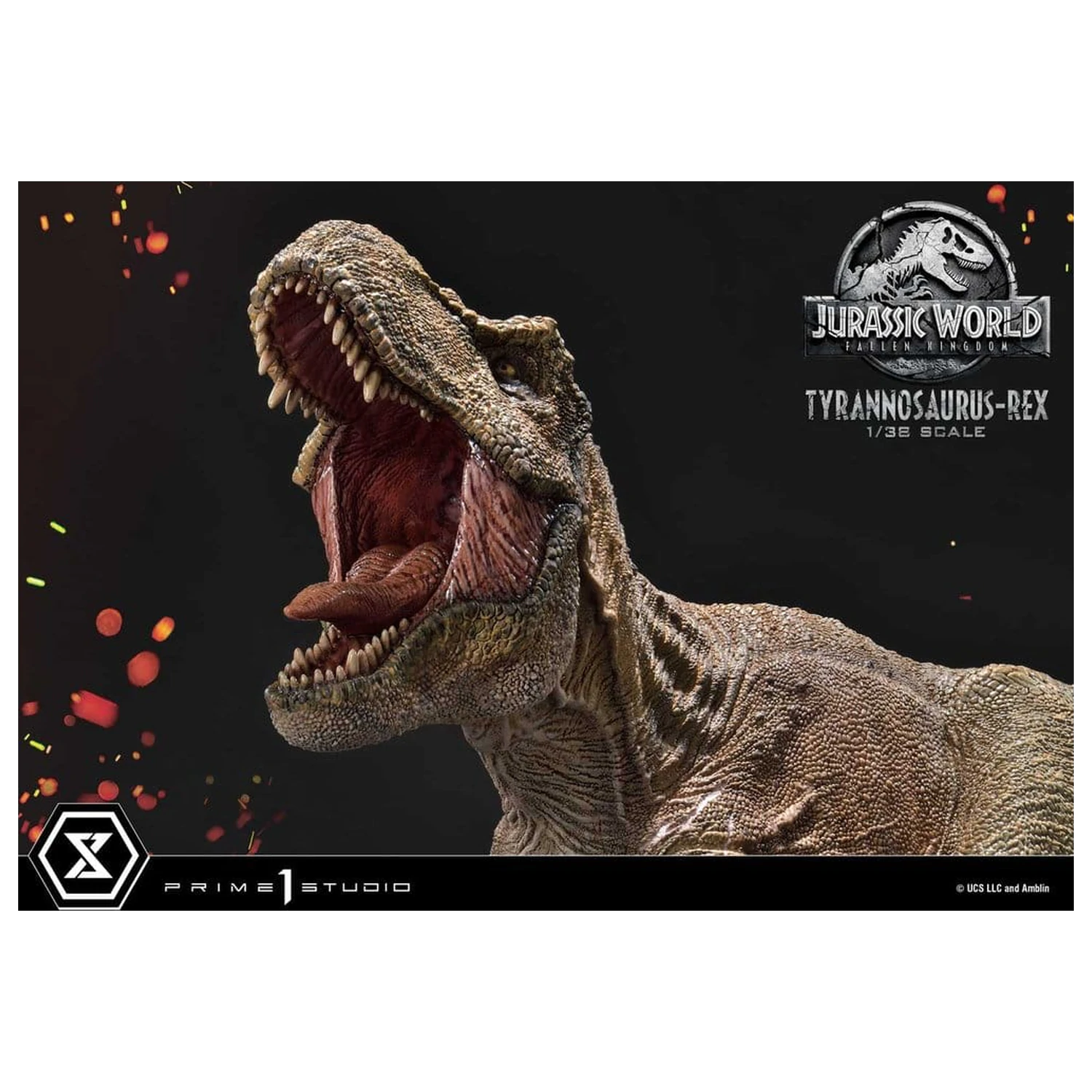 Jurassic World: Fallen Kingdom (Film) Prime Collectible Figures Socha 1/38 Tyrannosaurus Rex 23 cm fotografii produktu