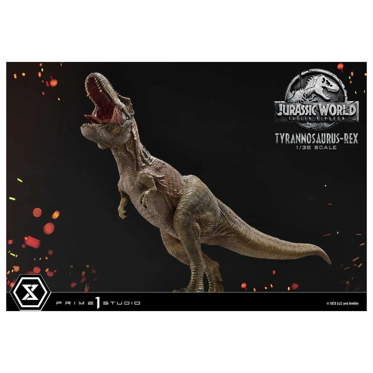 Jurassic World: Fallen Kingdom (Film) Prime Collectible Figures Socha 1/38 Tyrannosaurus Rex 23 cm fotografii produktu
