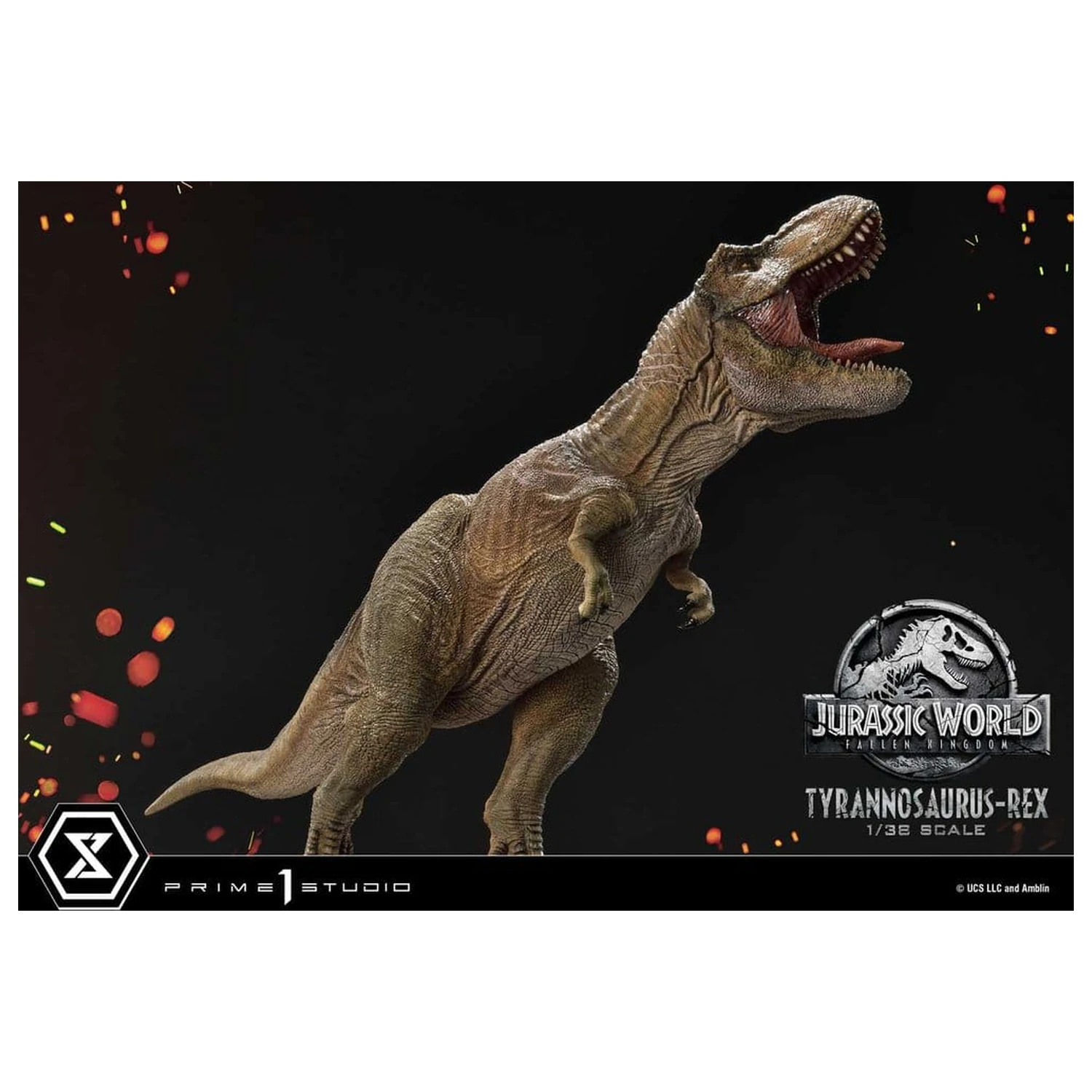 Jurassic World: Fallen Kingdom (Film) Prime Collectible Figures Socha 1/38 Tyrannosaurus Rex 23 cm fotografii produktu
