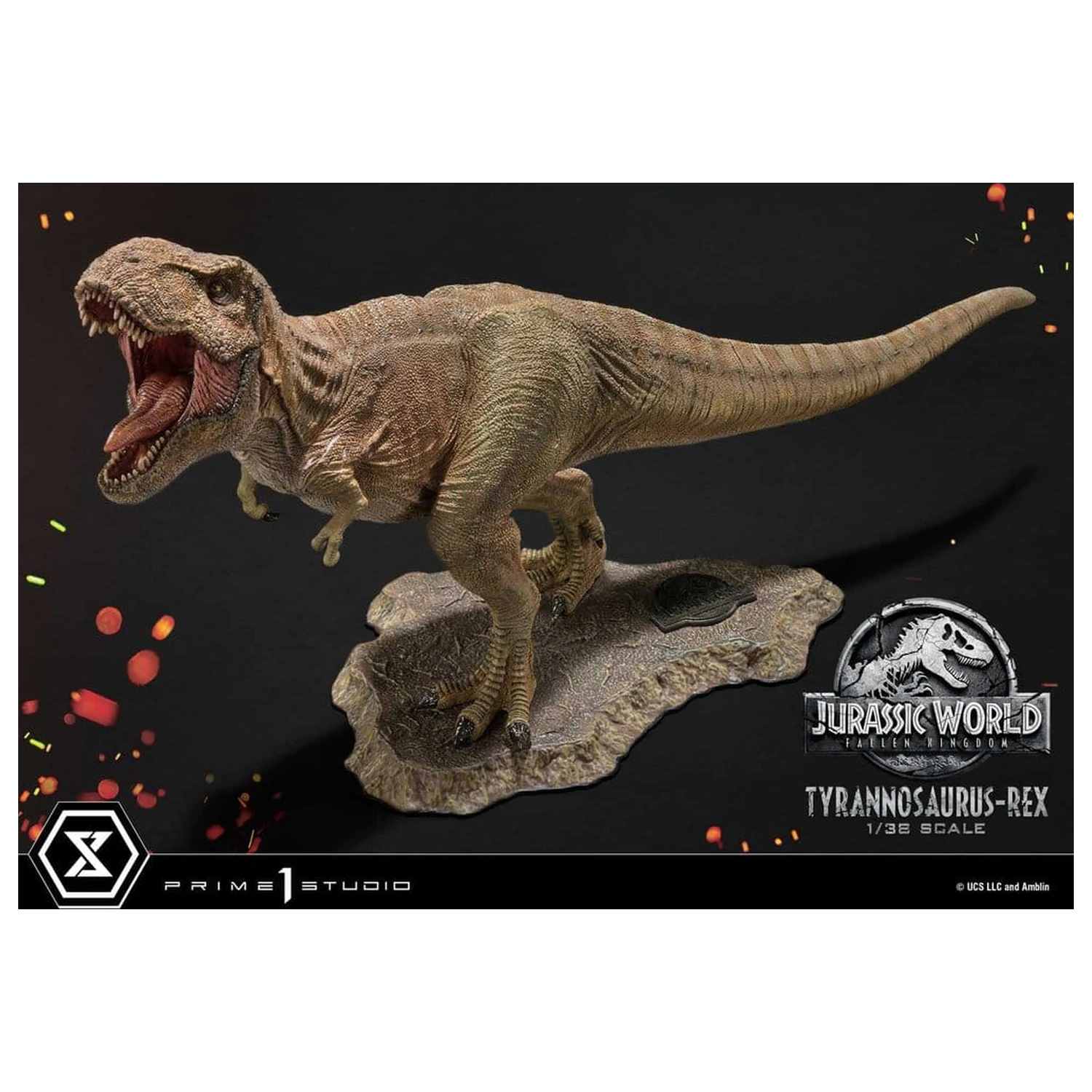 Jurassic World: Fallen Kingdom (Film) Prime Collectible Figures Socha 1/38 Tyrannosaurus Rex 23 cm fotografii produktu