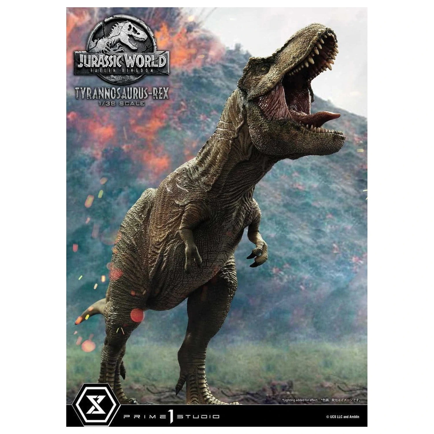 Jurassic World: Fallen Kingdom (Film) Prime Collectible Figures Socha 1/38 Tyrannosaurus Rex 23 cm fotografii produktu