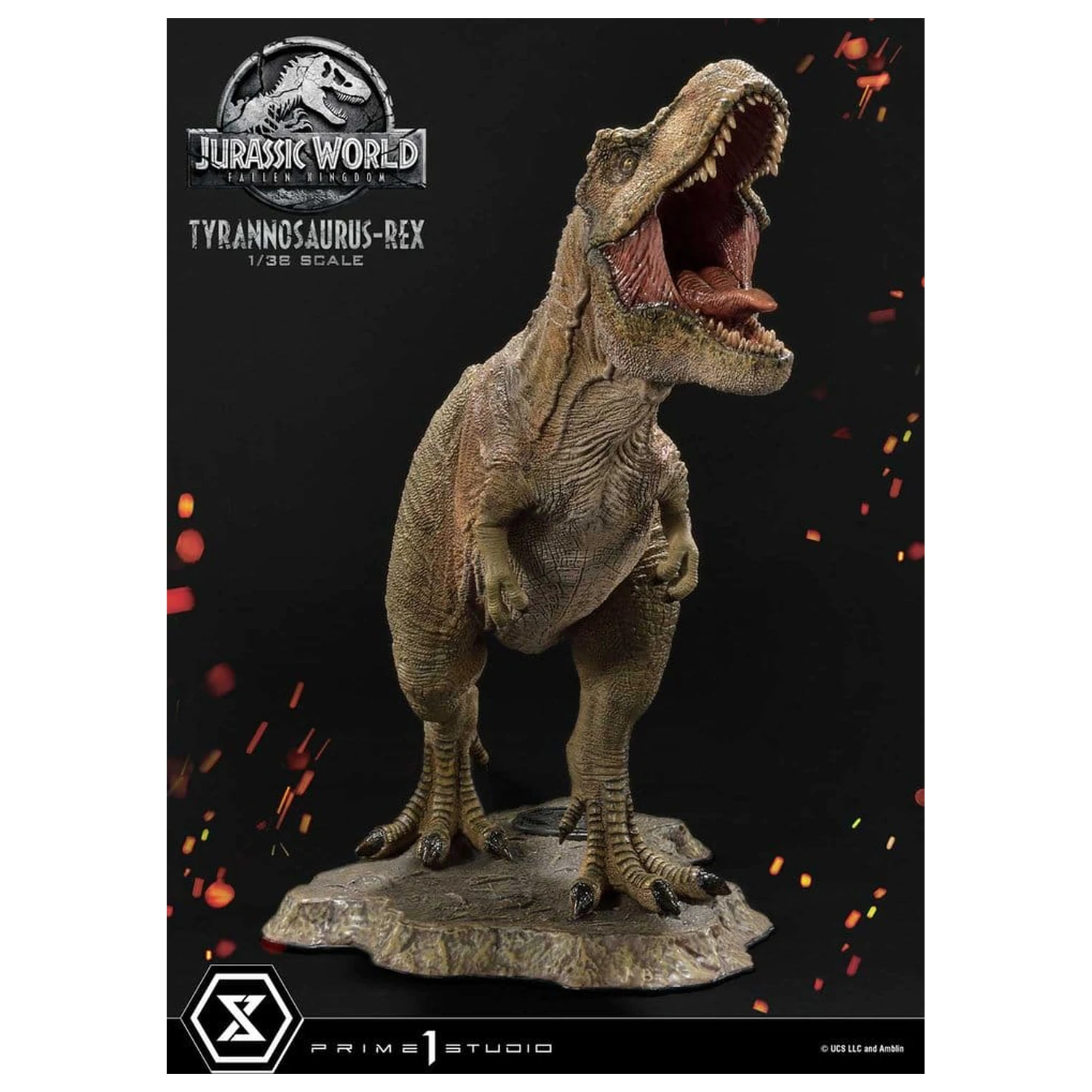 Jurassic World: Fallen Kingdom (Film) Prime Collectible Figures Socha 1/38 Tyrannosaurus Rex 23 cm fotografii produktu