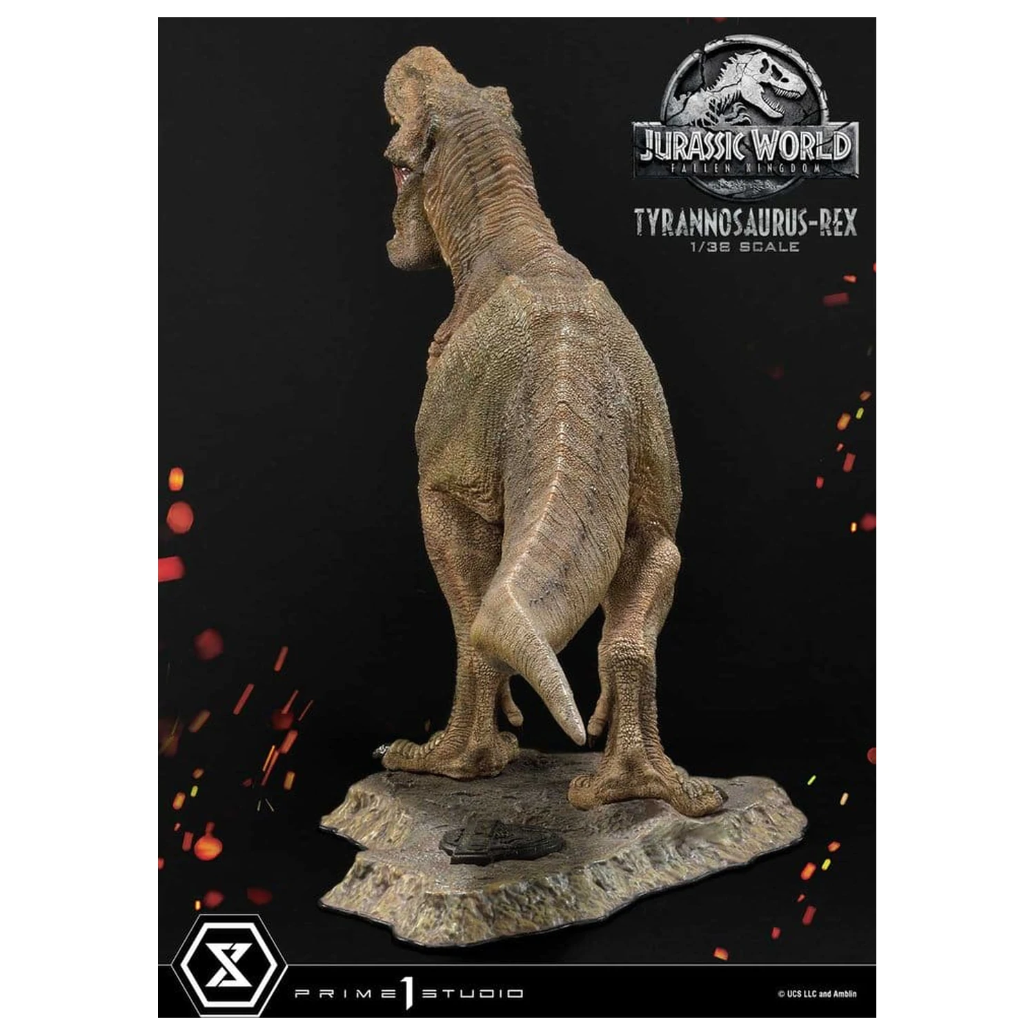 Jurassic World: Fallen Kingdom (Film) Prime Collectible Figures Socha 1/38 Tyrannosaurus Rex 23 cm fotografii produktu