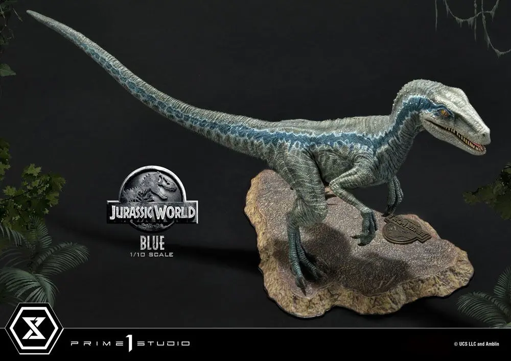 Jurassic World: Fallen Kingdom Prime Collectibles Socha 1/10 Blue (Open Mouth Version) 17 cm fotografii produktu