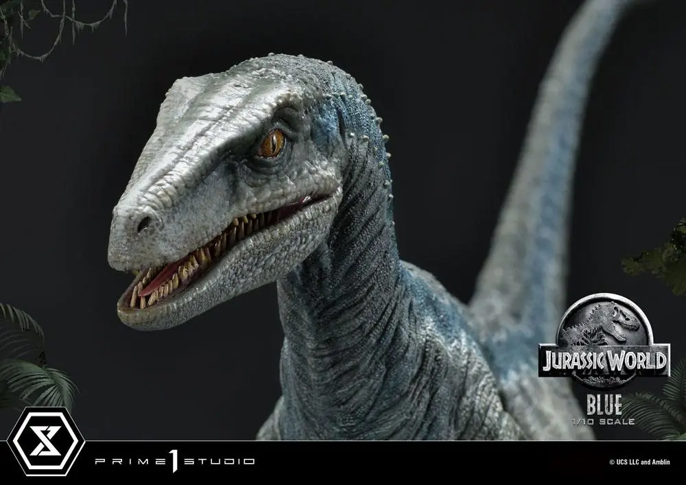 Jurassic World: Fallen Kingdom Prime Collectibles Socha 1/10 Blue (Open Mouth Version) 17 cm fotografii produktu