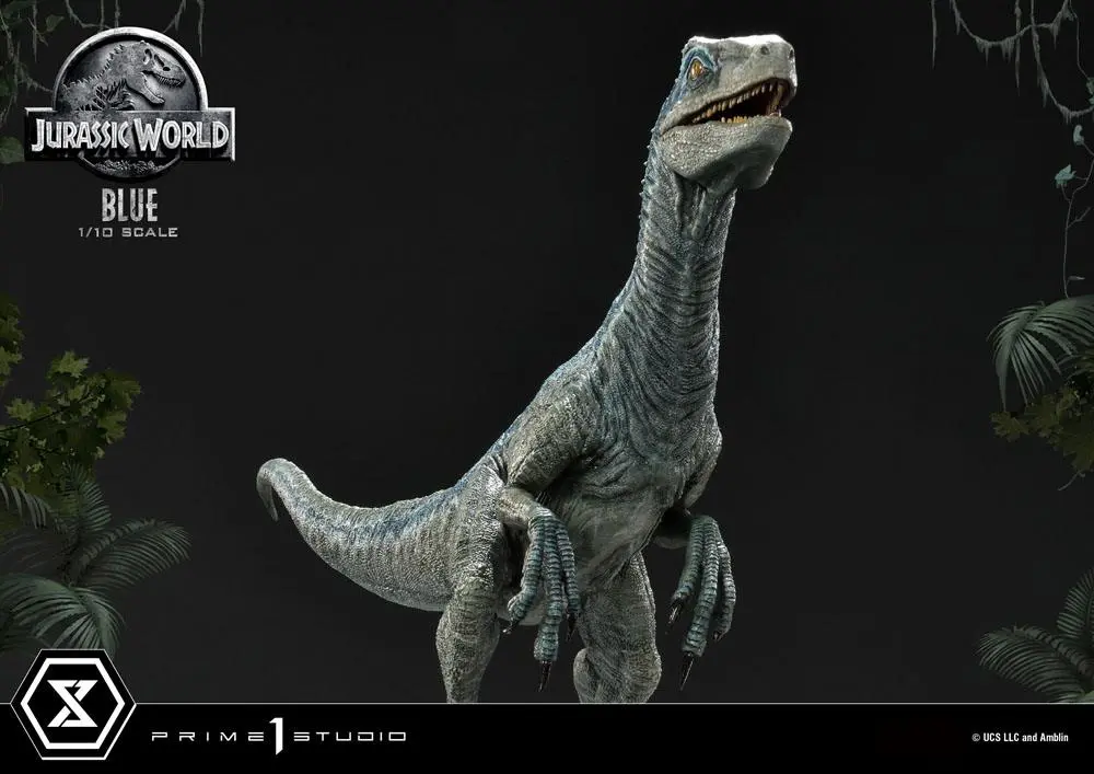 Jurassic World: Fallen Kingdom Prime Collectibles Socha 1/10 Blue (Open Mouth Version) 17 cm fotografii produktu