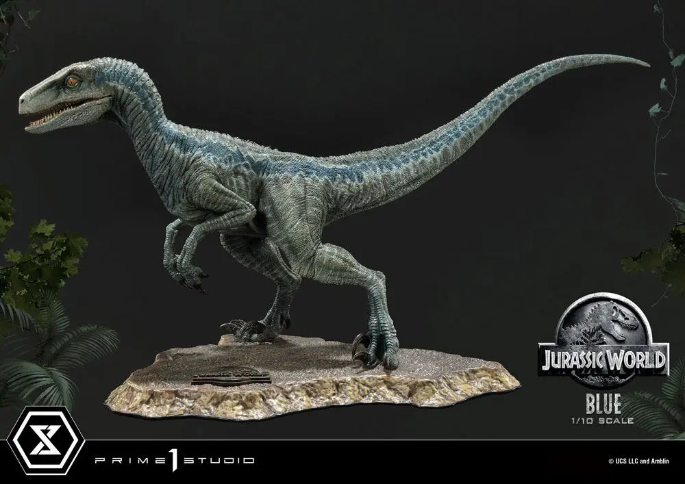 Jurassic World: Fallen Kingdom Prime Collectibles Socha 1/10 Blue (Open Mouth Version) 17 cm fotografii produktu