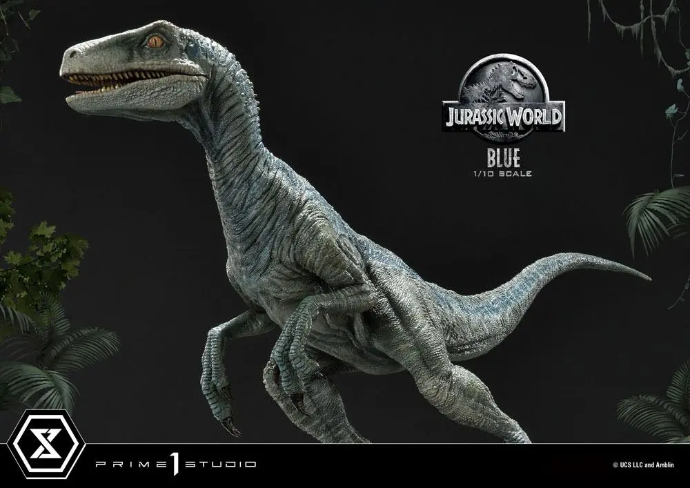 Jurassic World: Fallen Kingdom Prime Collectibles Socha 1/10 Blue (Open Mouth Version) 17 cm fotografii produktu