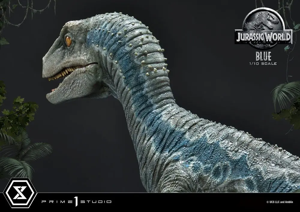 Jurassic World: Fallen Kingdom Prime Collectibles Socha 1/10 Blue (Open Mouth Version) 17 cm fotografii produktu