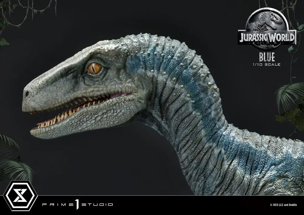 Jurassic World: Fallen Kingdom Prime Collectibles Socha 1/10 Blue (Open Mouth Version) 17 cm fotografii produktu