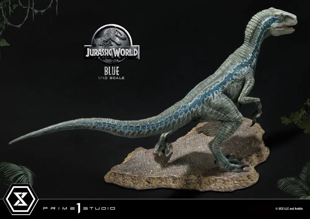 Jurassic World: Fallen Kingdom Prime Collectibles Socha 1/10 Blue (Open Mouth Version) 17 cm fotografii produktu