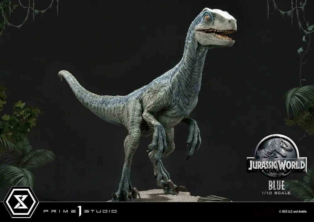 Jurassic World: Fallen Kingdom Prime Collectibles Socha 1/10 Blue (Open Mouth Version) 17 cm fotografii produktu