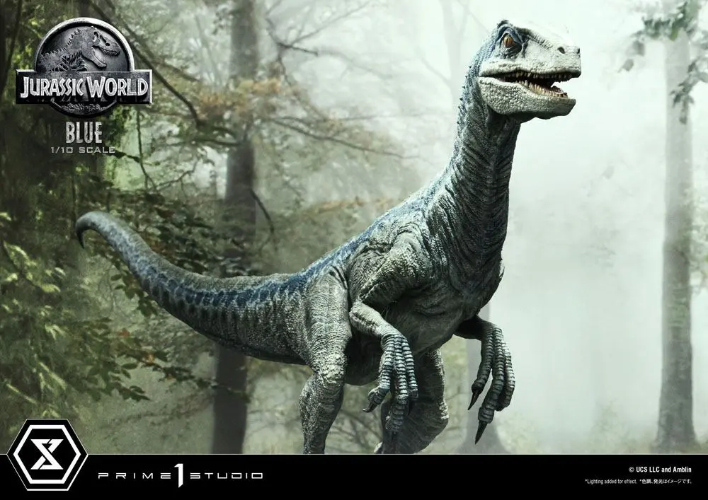 Jurassic World: Fallen Kingdom Prime Collectibles Socha 1/10 Blue (Open Mouth Version) 17 cm fotografii produktu