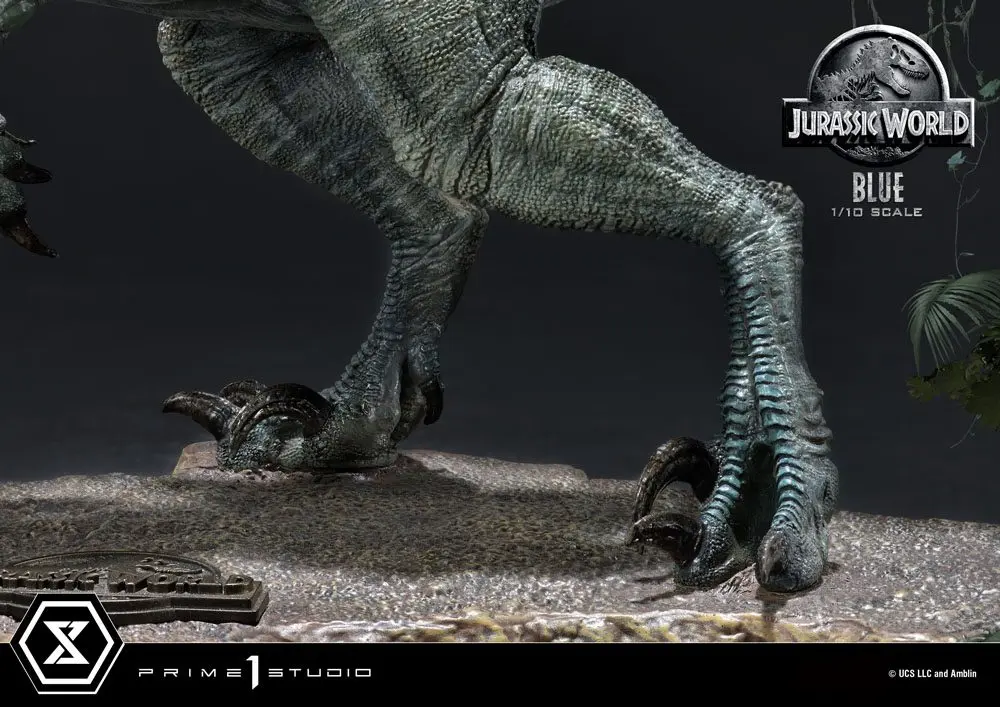 Jurassic World: Fallen Kingdom Prime Collectibles Socha 1/10 Blue (Open Mouth Version) 17 cm fotografii produktu