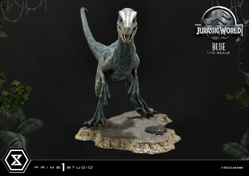 Jurassic World: Fallen Kingdom Prime Collectibles Socha 1/10 Blue (Open Mouth Version) 17 cm fotografii produktu