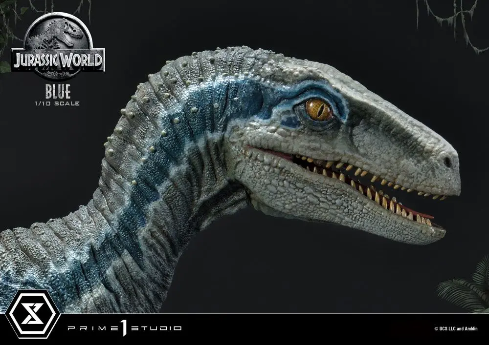 Jurassic World: Fallen Kingdom Prime Collectibles Socha 1/10 Blue (Open Mouth Version) 17 cm fotografii produktu