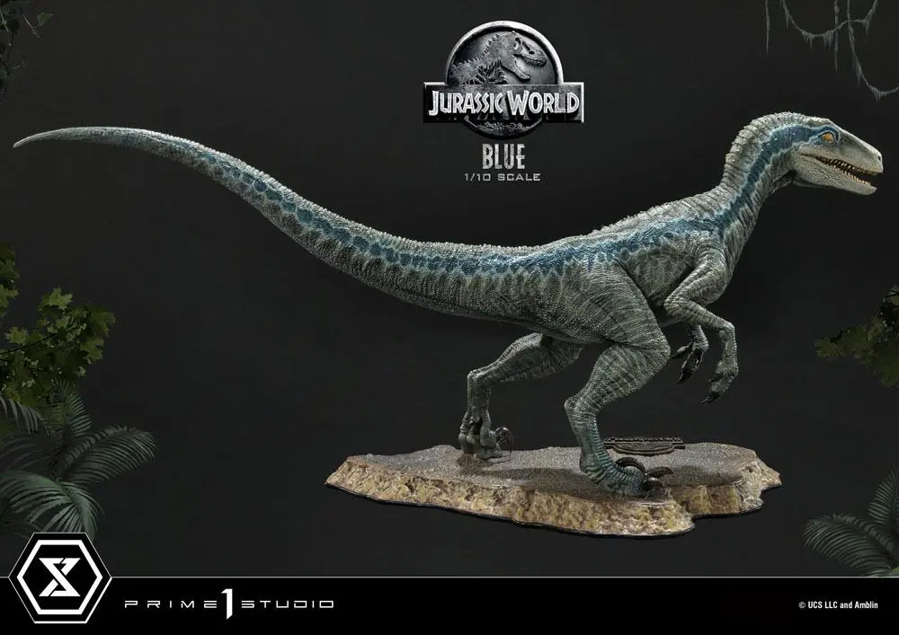 Jurassic World: Fallen Kingdom Prime Collectibles Socha 1/10 Blue (Open Mouth Version) 17 cm fotografii produktu