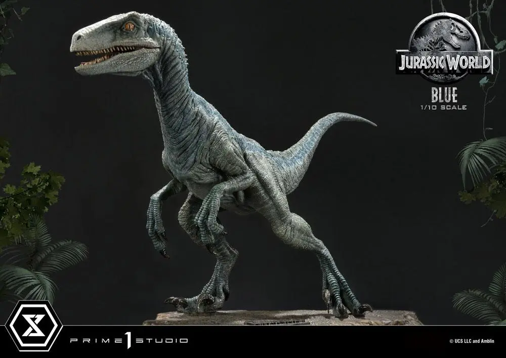 Jurassic World: Fallen Kingdom Prime Collectibles Socha 1/10 Blue (Open Mouth Version) 17 cm fotografii produktu