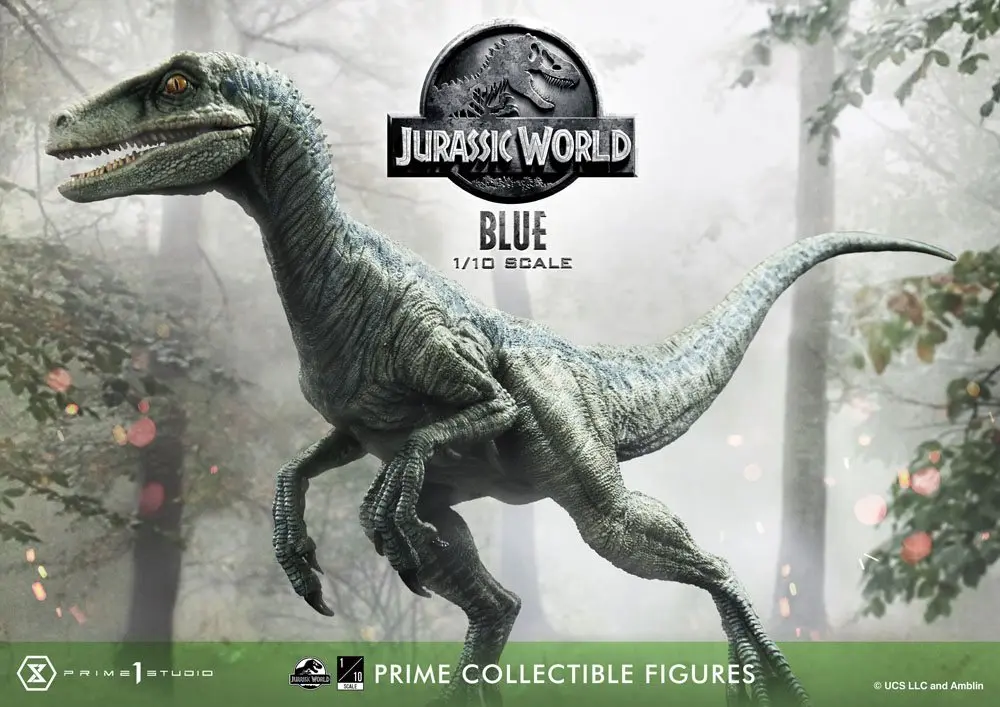 Jurassic World: Fallen Kingdom Prime Collectibles Socha 1/10 Blue (Open Mouth Version) 17 cm fotografii produktu